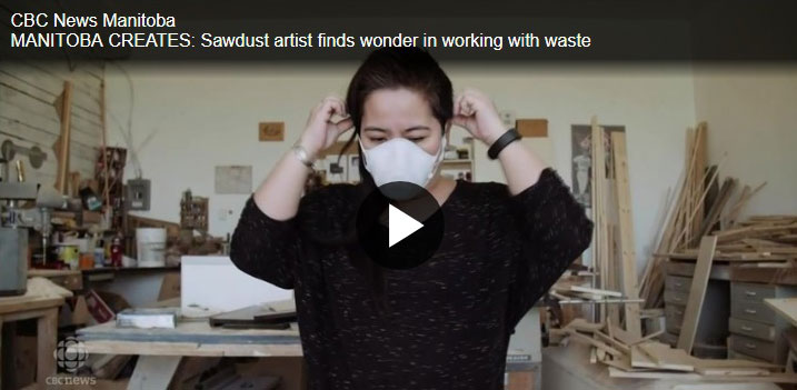 sawdust visual artist