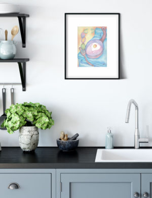 "Eggrobatics"  Giclée Art Print