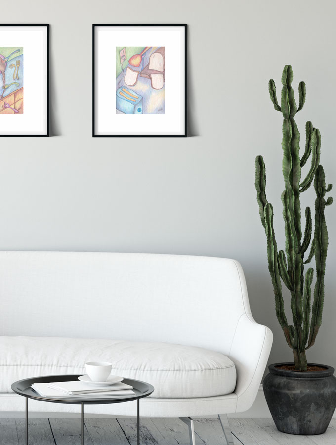 "I Need A Tan" Giclée Art Print