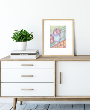 "Catch Me If You Can" Giclée Art Print