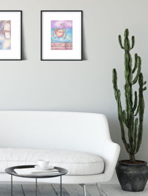 "Peas Be Upon Us" Giclée Art Print